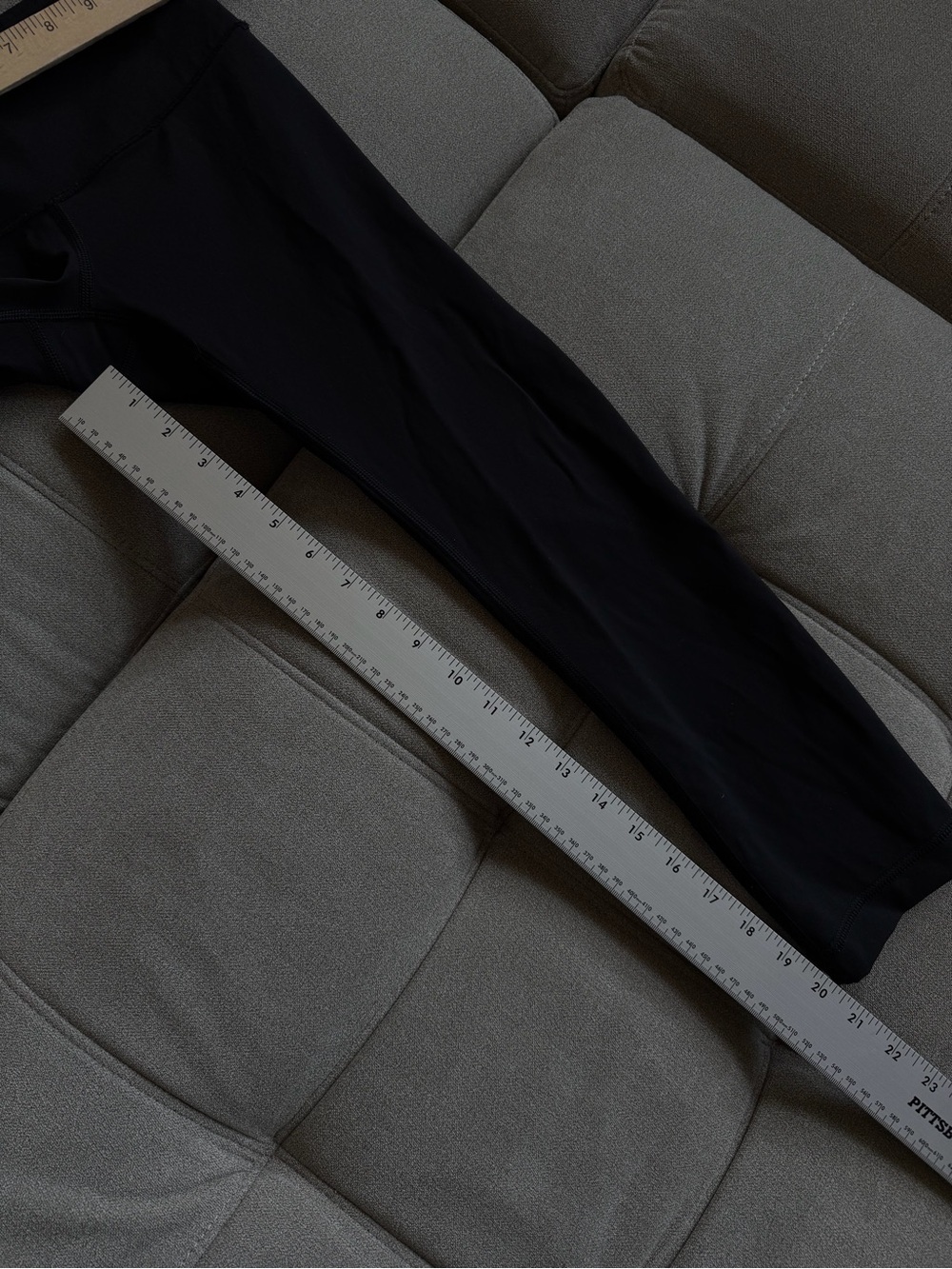 LULULEMON NEW Wunder Under Crop Full-On Luon 21" Size 2 Black W6AC1S leggings - Picture 5 of 8